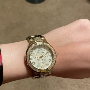 Guess gold watch